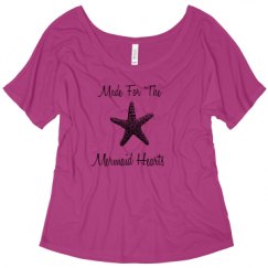 Ladies Flowy Slouchy Tee