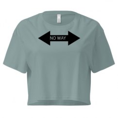 Ladies Festival Cali Crop Top Tee