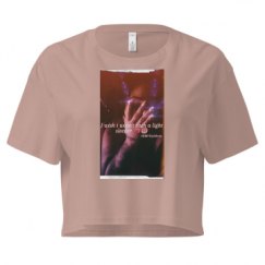 Ladies Festival Cali Crop Top Tee