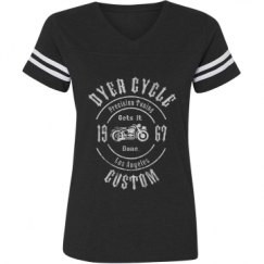 Ladies Relaxed Fit Vintage Sports Tee