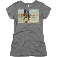 Ladies Slim Fit Super Soft Triblend Tee