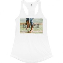 Ladies Slim Fit Racerback Tank Top
