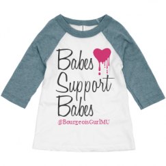 Toddler 3/4 Sleeve Raglan Tee