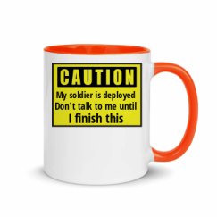 11oz Ceramic Mug with Color Inside