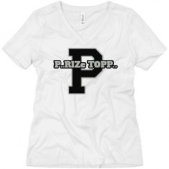 Ladies Relaxed Fit V-Neck Tee