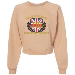 Women's Raglan Pullover Fleece