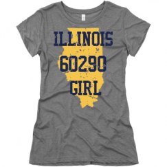 Ladies Slim Fit Super Soft Triblend Tee