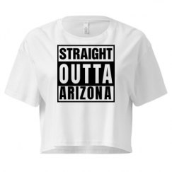 Ladies Festival Cali Crop Top Tee