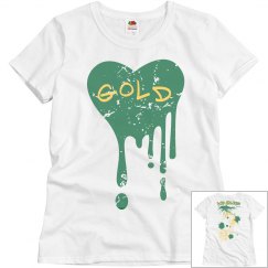 Vintage Melting Heart / We Bleed (Your Colors, 2-Sided)