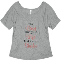 Ladies Flowy Slouchy Tee