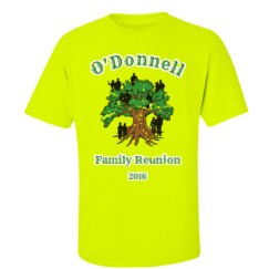 Unisex Ultra Cotton Safety Neon Crewneck Tee