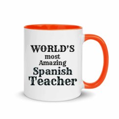 11oz Ceramic Mug with Color Inside