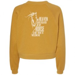 Women's Raglan Pullover Fleece