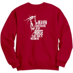 Unisex Film and Foil Crewneck Sweatshirt