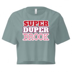 Ladies Festival Cali Crop Top Tee