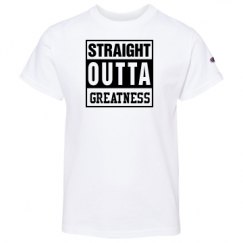 Youth Champion Short Sleeve Tagless Tee