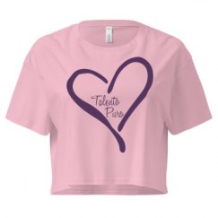 Ladies Festival Cali Crop Top Tee