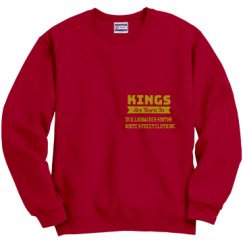 Unisex Film and Foil Crewneck Sweatshirt