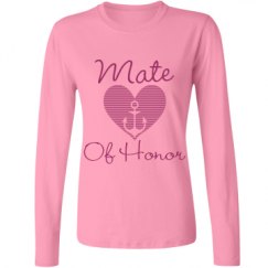 Ladies Relaxed Fit Basic Long Sleeve Tee