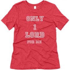 Ladies Relaxed Fit Super Soft Triblend Tee