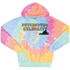 Unisex Tie-Dye Fleece Hoodie