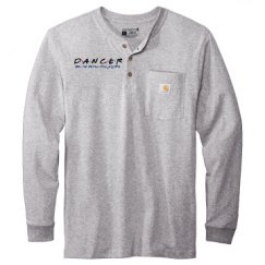 Unisex Carhartt Long Sleeve Henley Tee