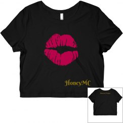 Lips honeymc crop top