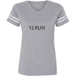 Ladies Relaxed Fit Vintage Sports Tee