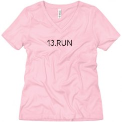 Ladies Relaxed Fit V-Neck Tee