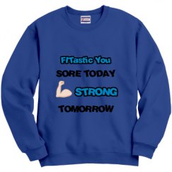 Unisex Film and Foil Crewneck Sweatshirt