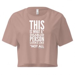Ladies Festival Cali Crop Top Tee