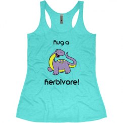 Ladies Slim Fit Super Soft Racerback Triblend Tank