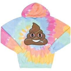 Unisex Tie-Dye Fleece Hoodie