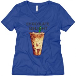 Ladies Relaxed Fit V-Neck Tee