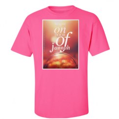 Unisex Ultra Cotton Safety Neon Crewneck Tee