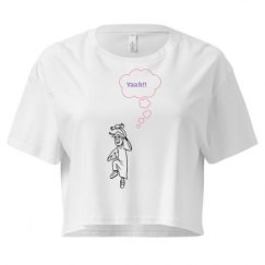 Ladies Festival Cali Crop Top Tee