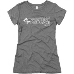 Ladies Slim Fit Super Soft Triblend Tee