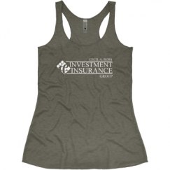 Ladies Slim Fit Super Soft Racerback Triblend Tank