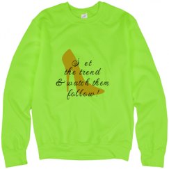 Unisex Neon Crewneck Sweatshirt