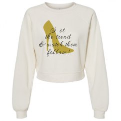 Women's Raglan Pullover Fleece