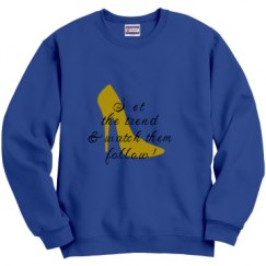 Unisex Film and Foil Crewneck Sweatshirt