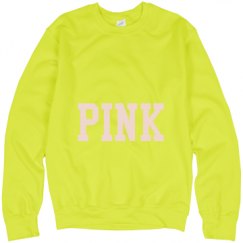Unisex Neon Crewneck Sweatshirt
