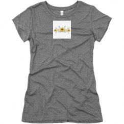 Ladies Slim Fit Super Soft Triblend Tee