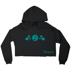 Honeymc teal ladies hoodie