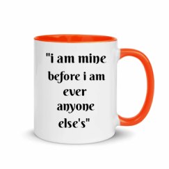 11oz Ceramic Mug with Color Inside