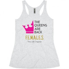Ladies Slim Fit Super Soft Racerback Triblend Tank