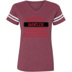 Ladies Relaxed Fit Vintage Sports Tee