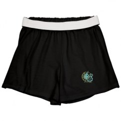 Slim Fit Cheer Shorts