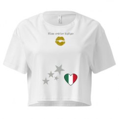 Ladies Festival Cali Crop Top Tee