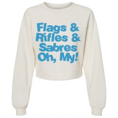 Women's Raglan Pullover Fleece